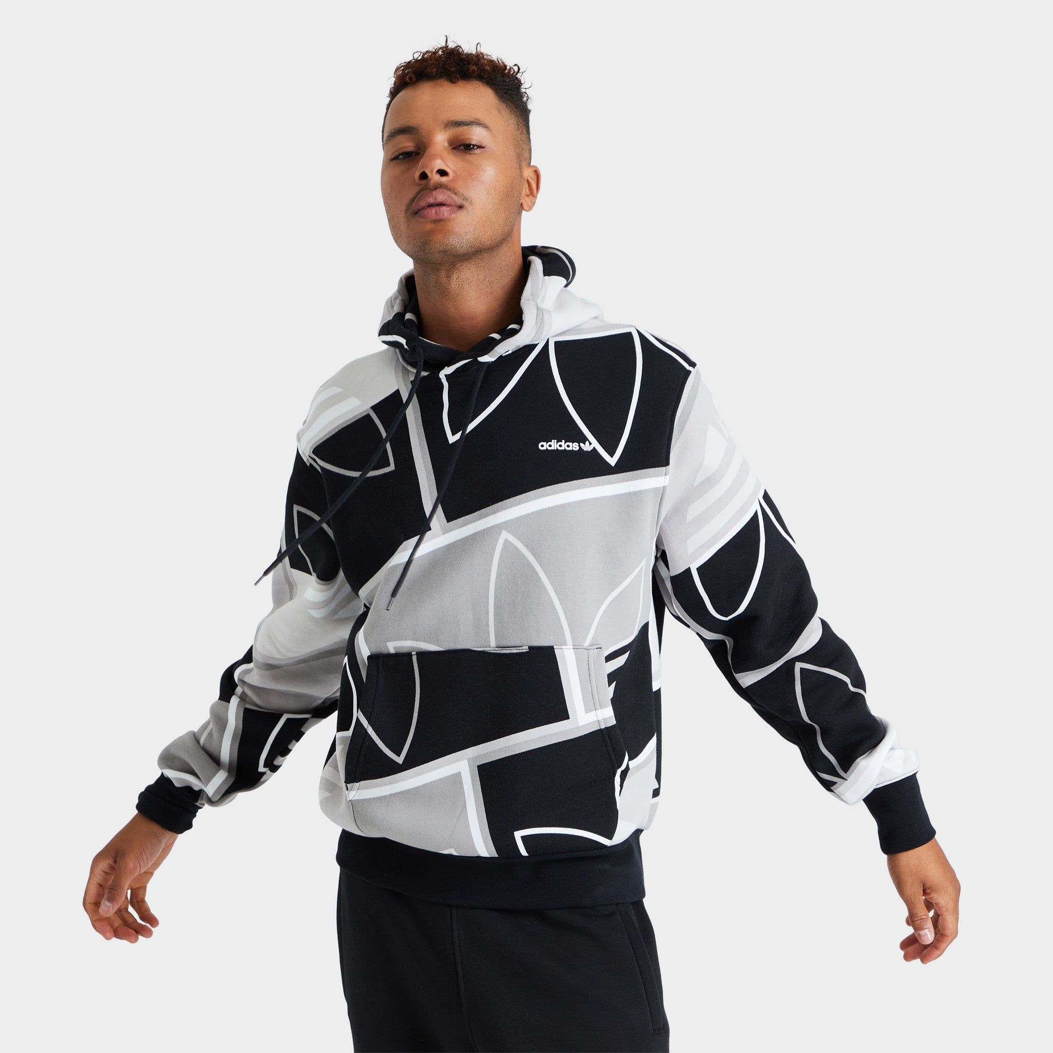 adidas Originals Logo Play Pullover Hoodie / Black sold by JD Sports product image thumbnail 3