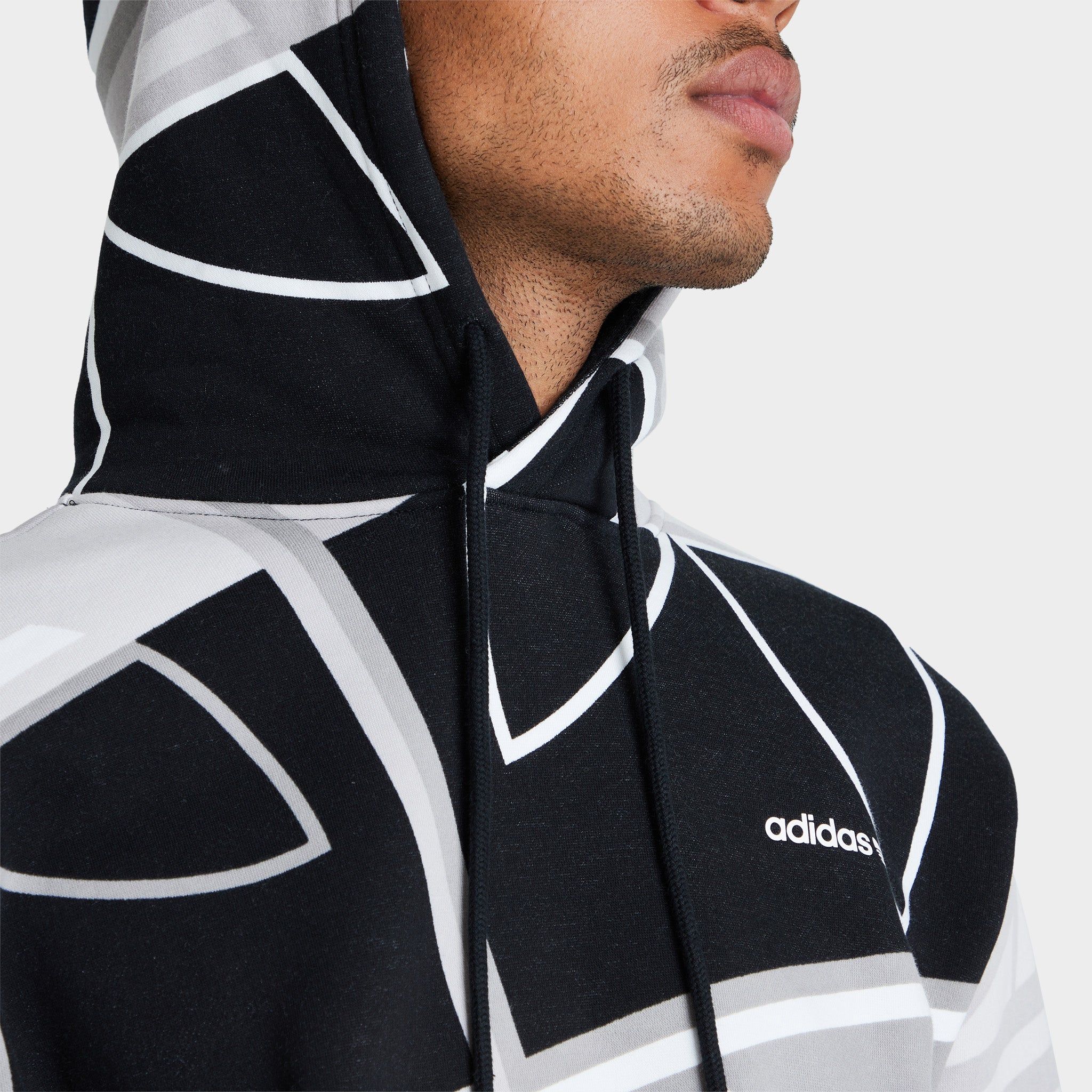 adidas Originals Logo Play Pullover Hoodie / Black sold by JD Sports product image thumbnail 4