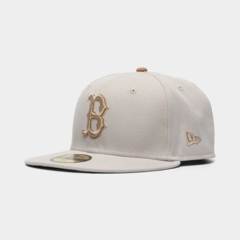 New Era 59Fifty Boston Red Sox Stone / Khaki sold by JD Sports