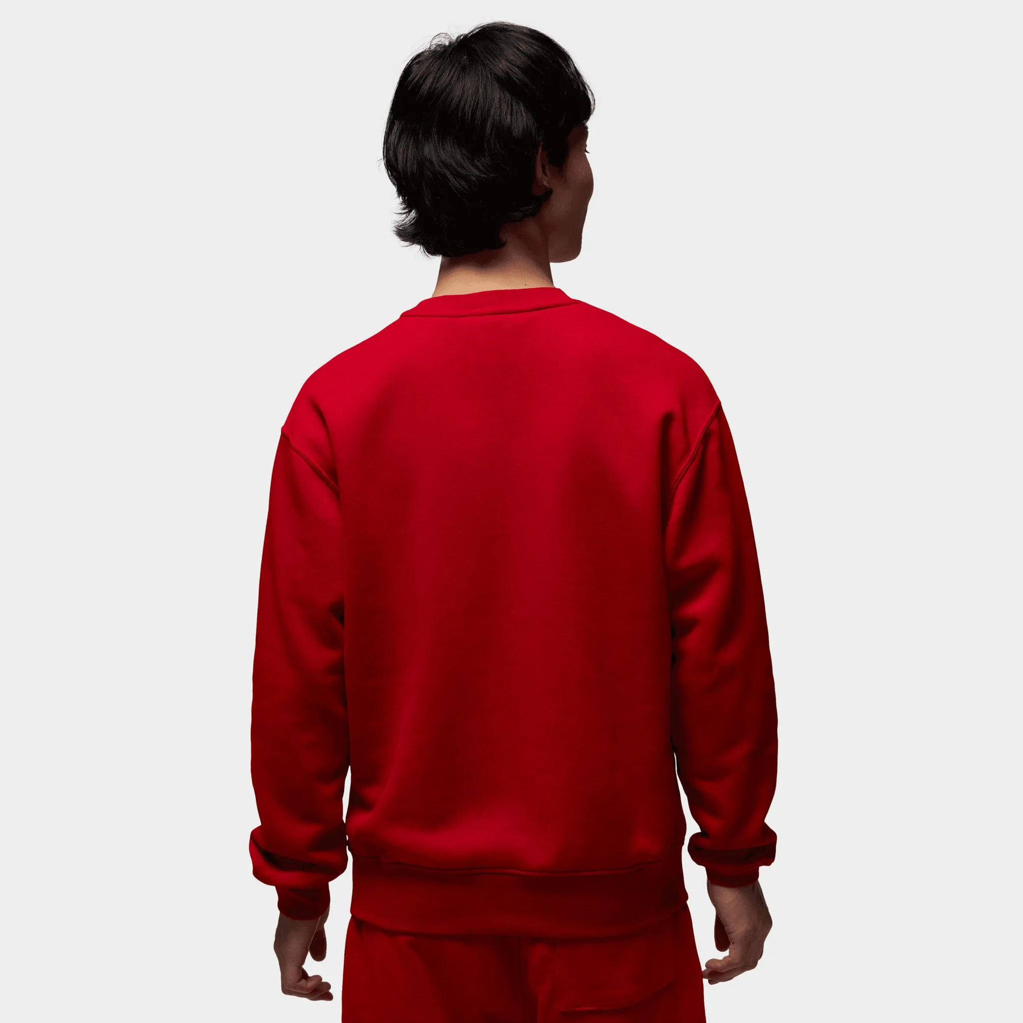 Jordan Brooklyn Fleece Crewneck Gym Red / White sold by JD Sports product image thumbnail 2