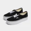 Vans Authentic Stackform Canvas Black / True White sold by JD Sports
