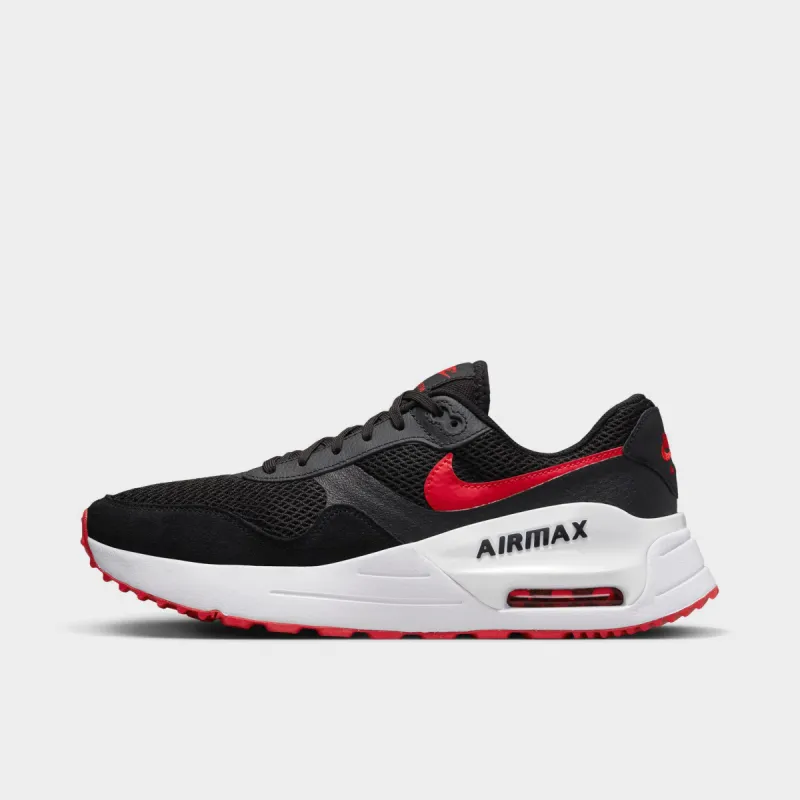 Nike Air Max SYSTM Black / University Red - White sold by JD Sports