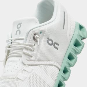 On Women's Cloud 5 Undyed White / Creek sold by JD Sports