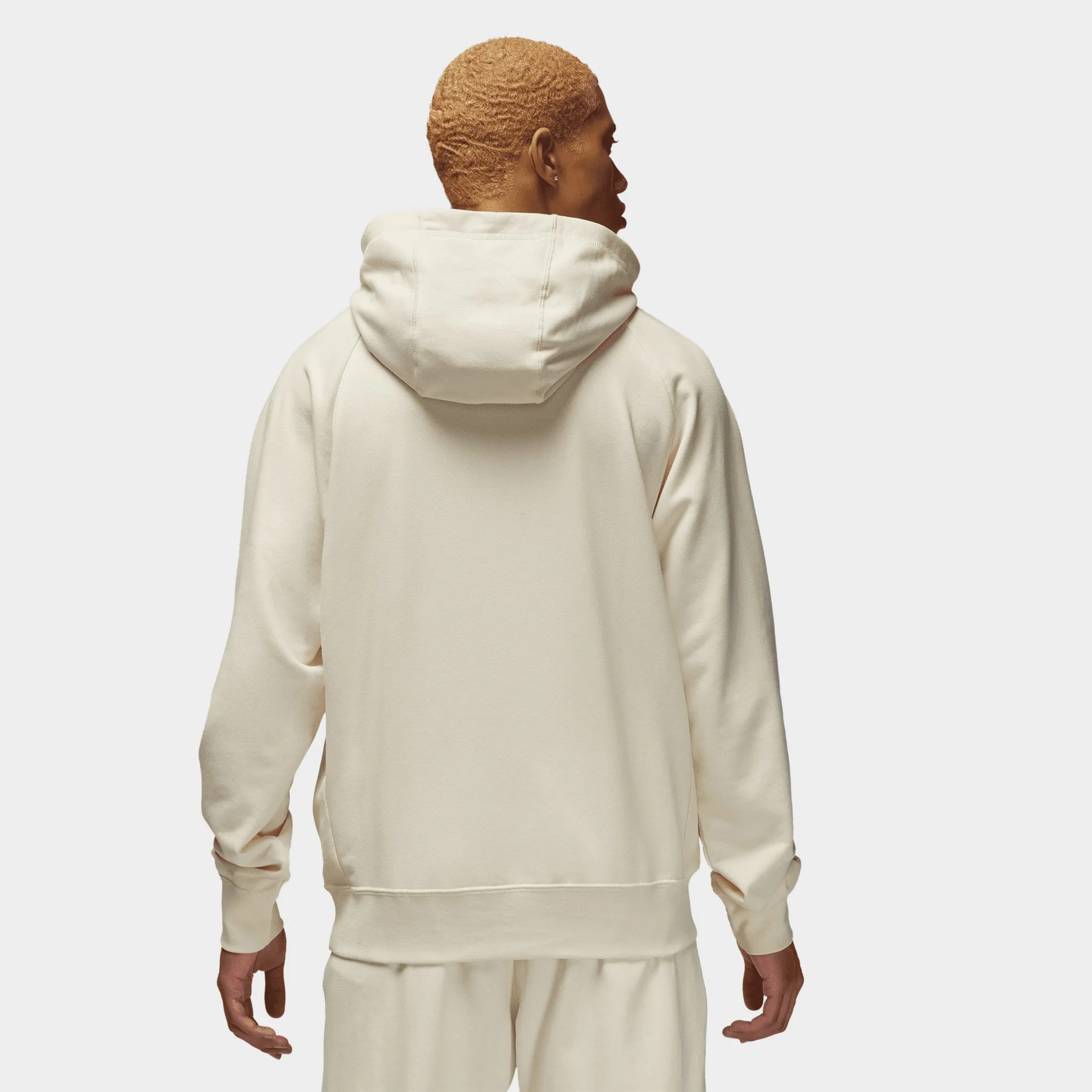 Jordan Dri-FIT Sport Crossover Fleece Pullover Hoodie Coconut Milk / Black sold by JD Sports product image thumbnail 2