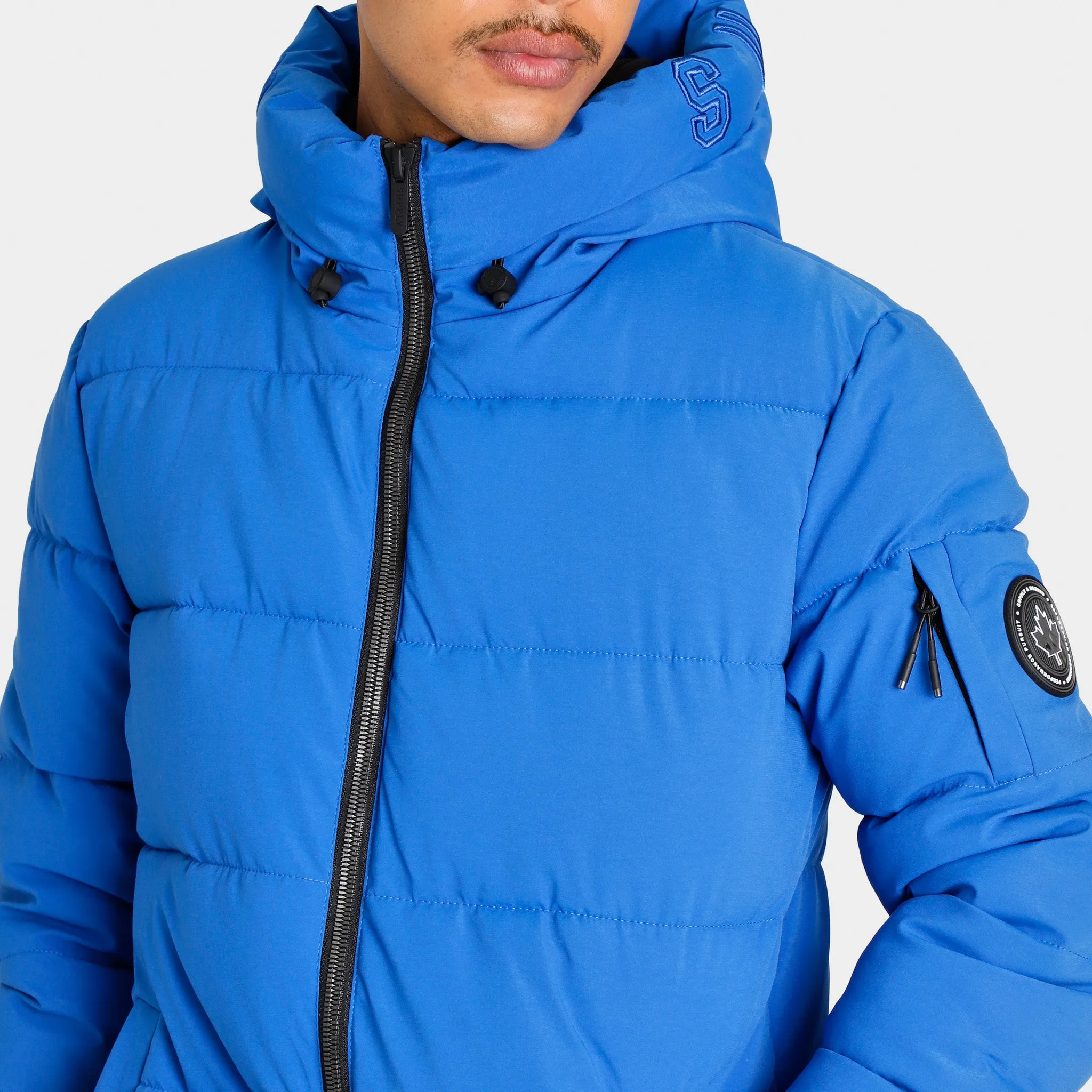 Supply & Demand Craft Puffa Jacket / Blue sold by JD Sports product image thumbnail 3