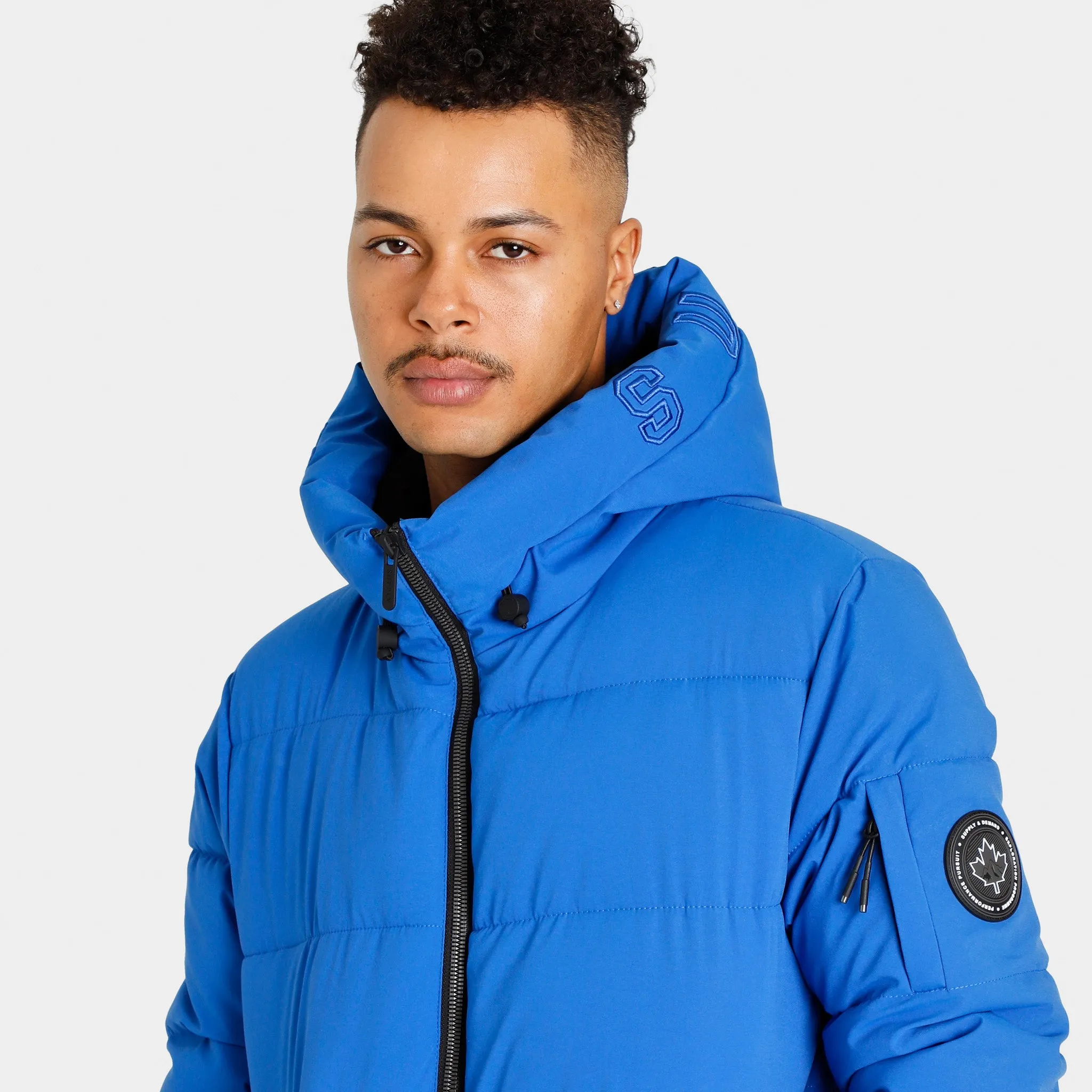 Supply & Demand Craft Puffa Jacket / Blue sold by JD Sports product image thumbnail 4