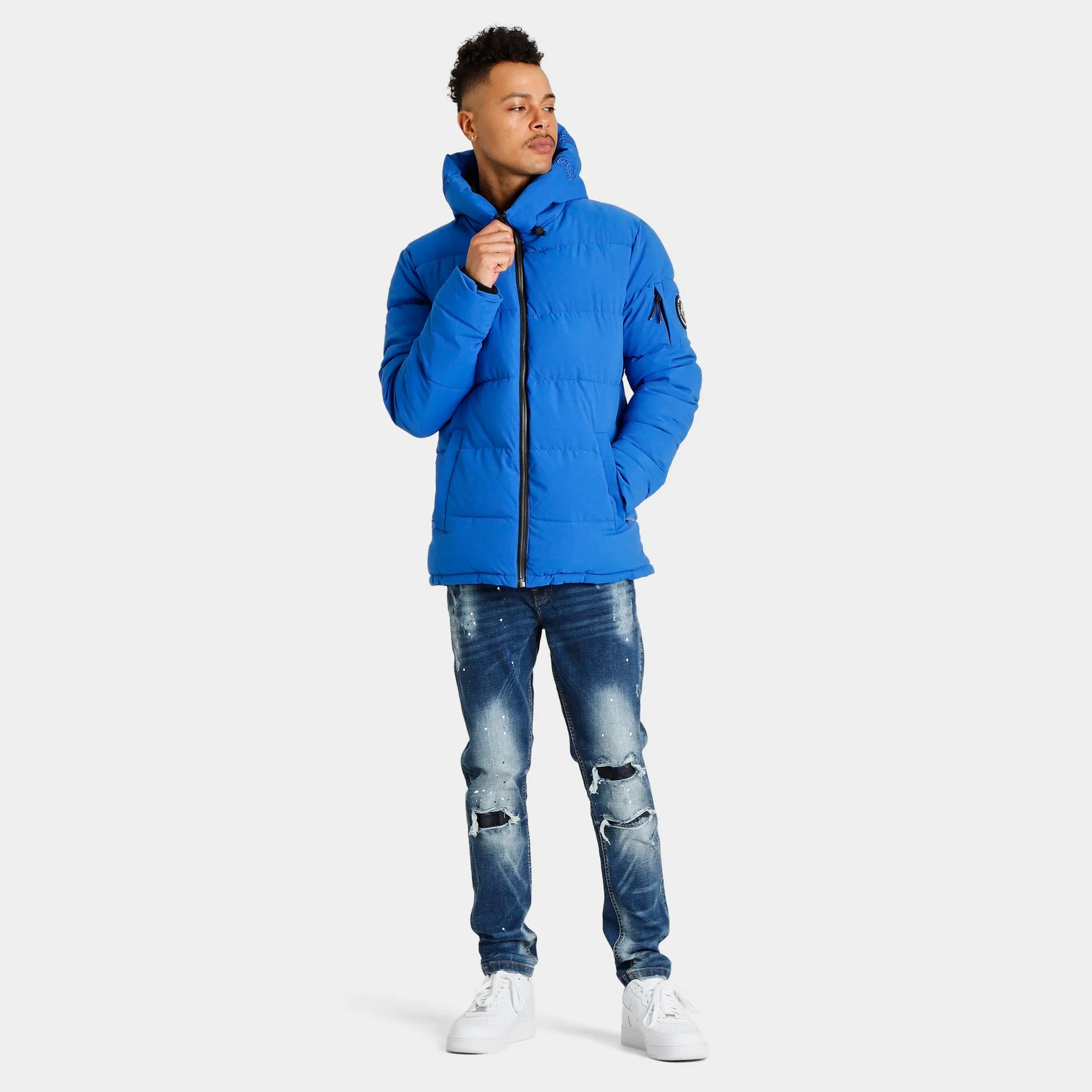 Supply & Demand Craft Puffa Jacket / Blue sold by JD Sports product image thumbnail 5