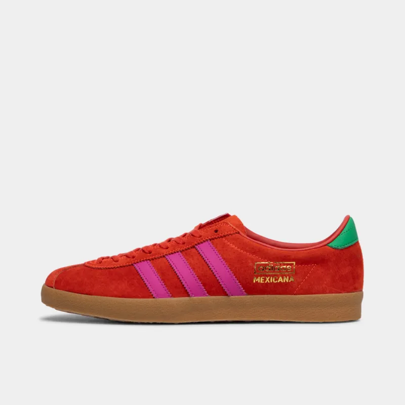 adidas Originals Archive Mexicana Solar Red / Lucid Fuschia - Vivid Green sold by JD Sports