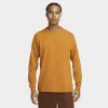 Nike Sportswear Premium Essentials Long Sleeve T-shirt / Desert Ochre sold by JD Sports