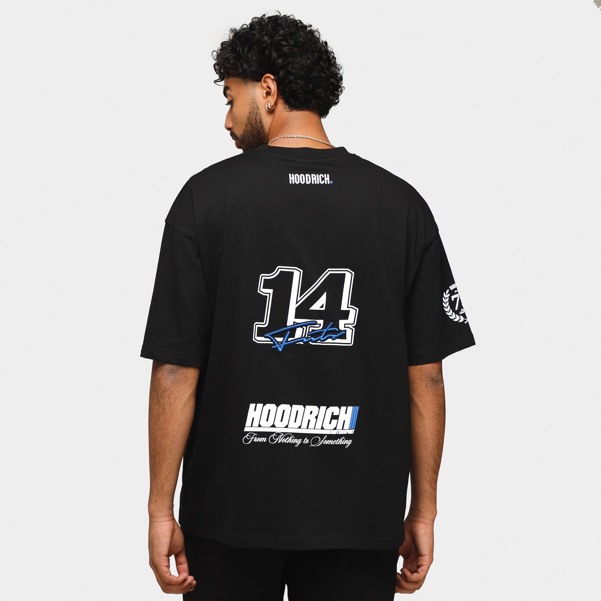 Hoodrich OG Racer T-shirt Black / White - Deja Blue sold by JD Sports product image thumbnail 3