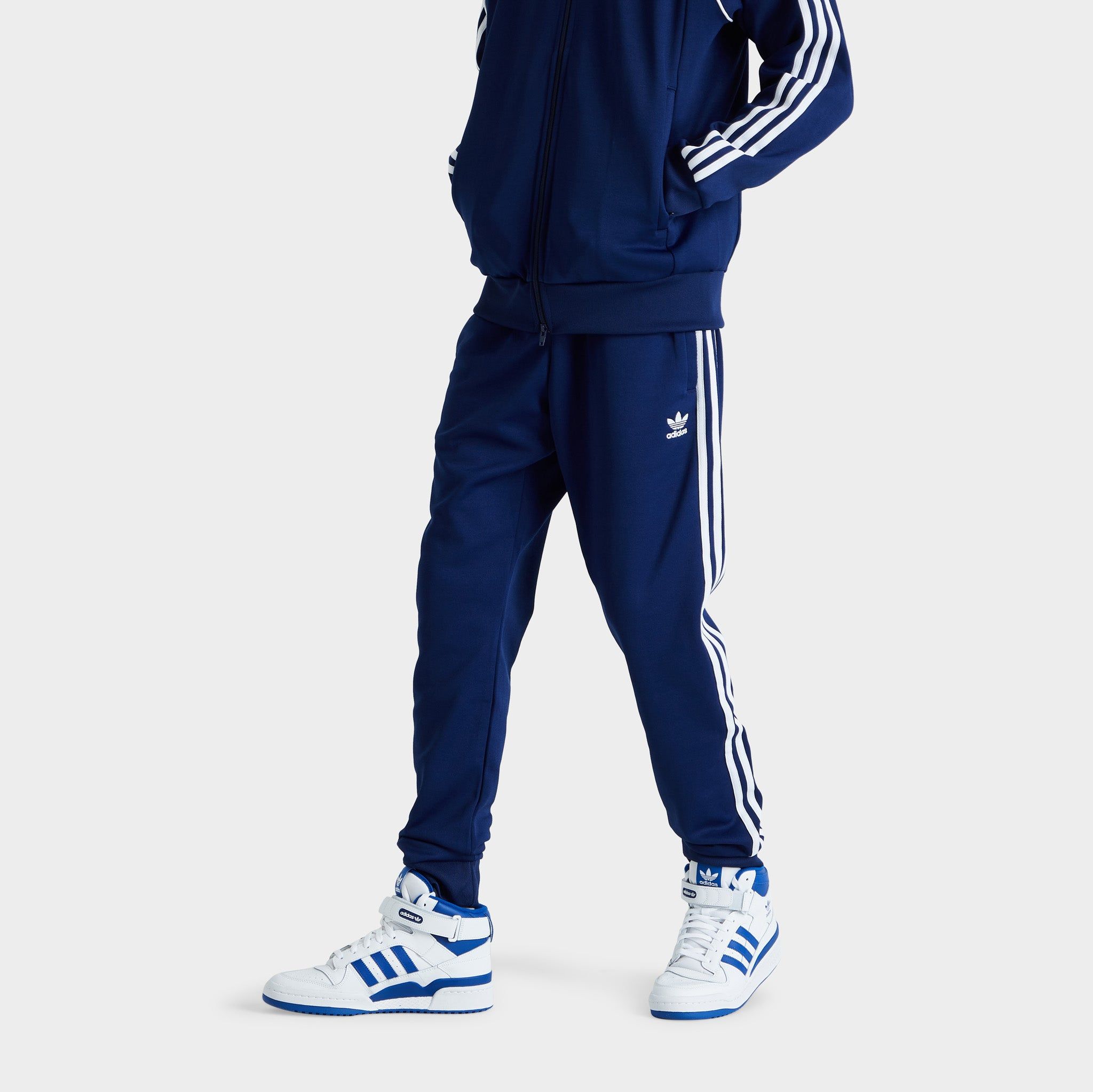 adidas Originals Adicolor Classics Primeblue SST Track Pants Night Sky / White sold by JD Sports product image thumbnail 3