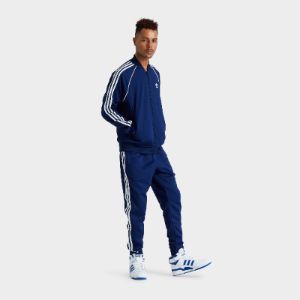 adidas Originals Adicolor Classics Primeblue SST Track Pants Night Sky / White sold by JD Sports