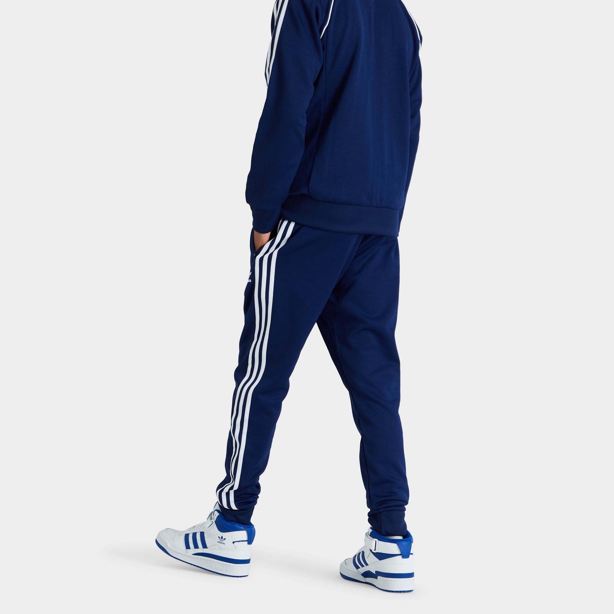 adidas Originals Adicolor Classics Primeblue SST Track Pants Night Sky / White sold by JD Sports product image thumbnail 2
