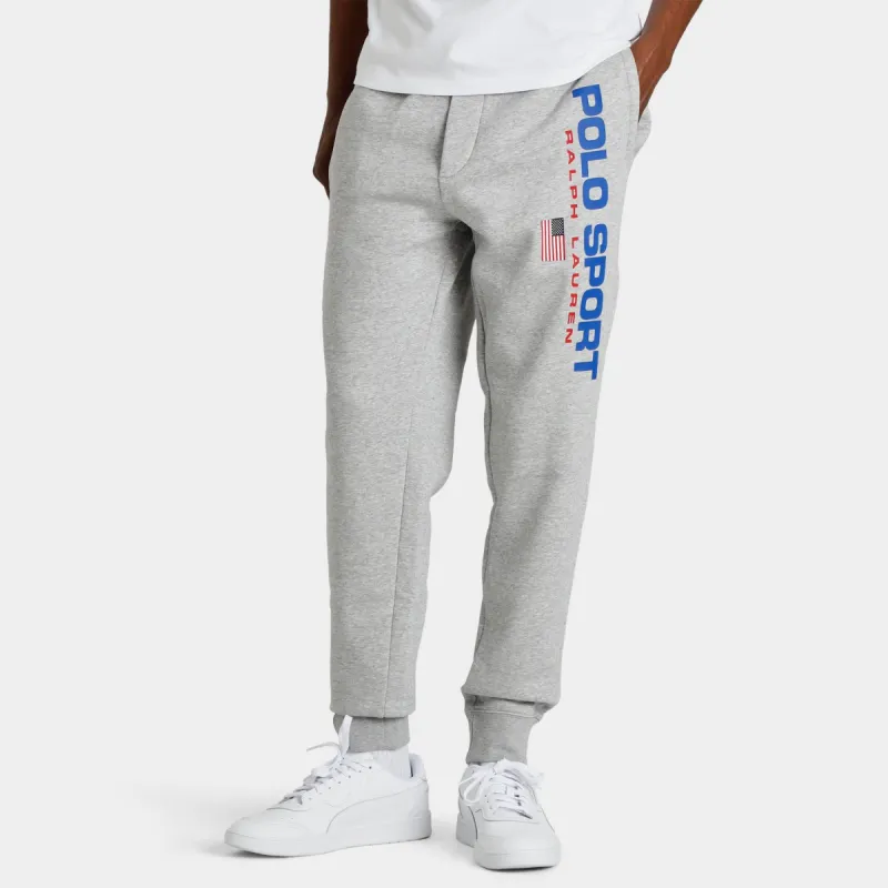 Polo Ralph Lauren Sport Sweatpants Andover Heather / Red sold by JD Sports