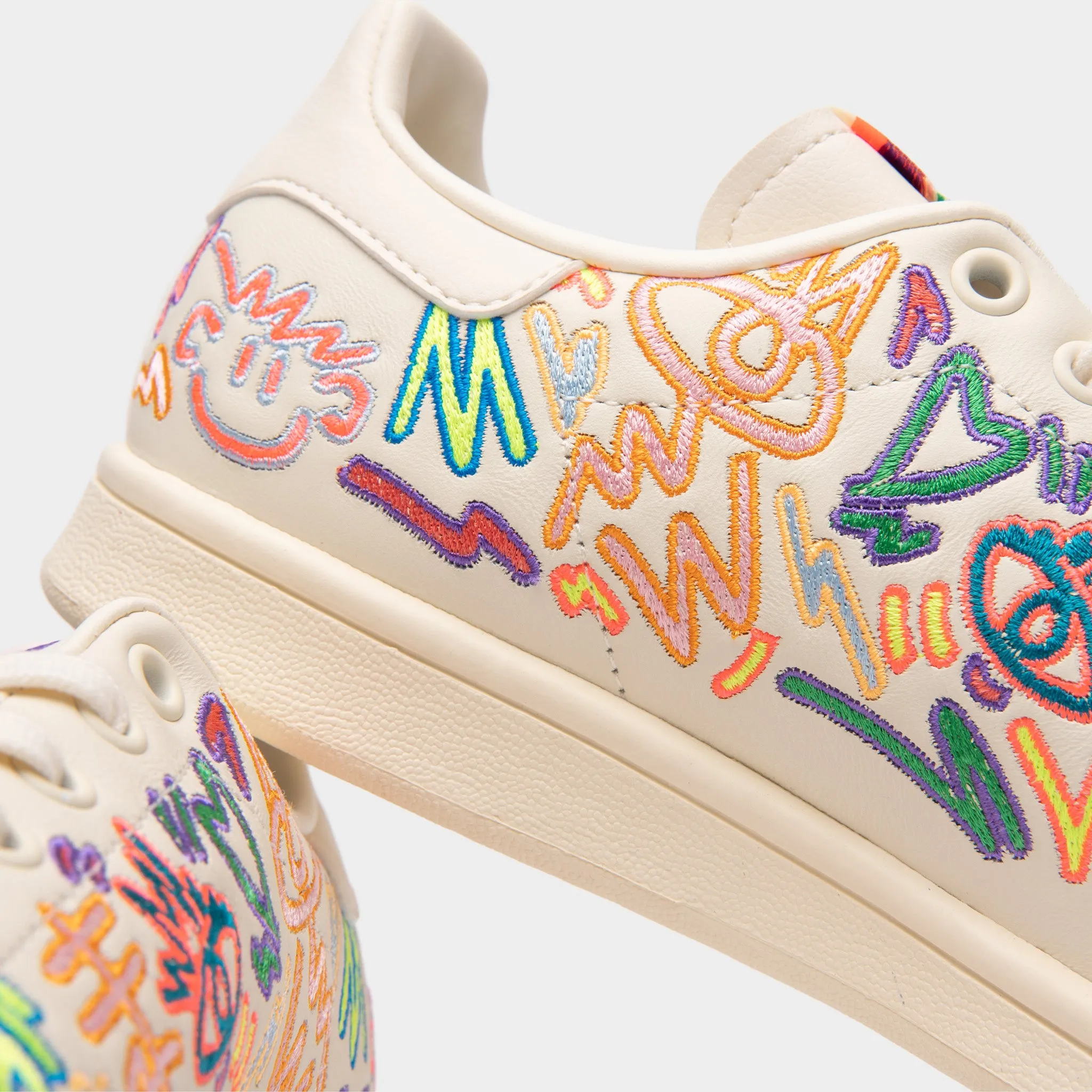 adidas Originals Stan Smith Pride Cream White / Cream White - Cream White sold by JD Sports product image thumbnail 3