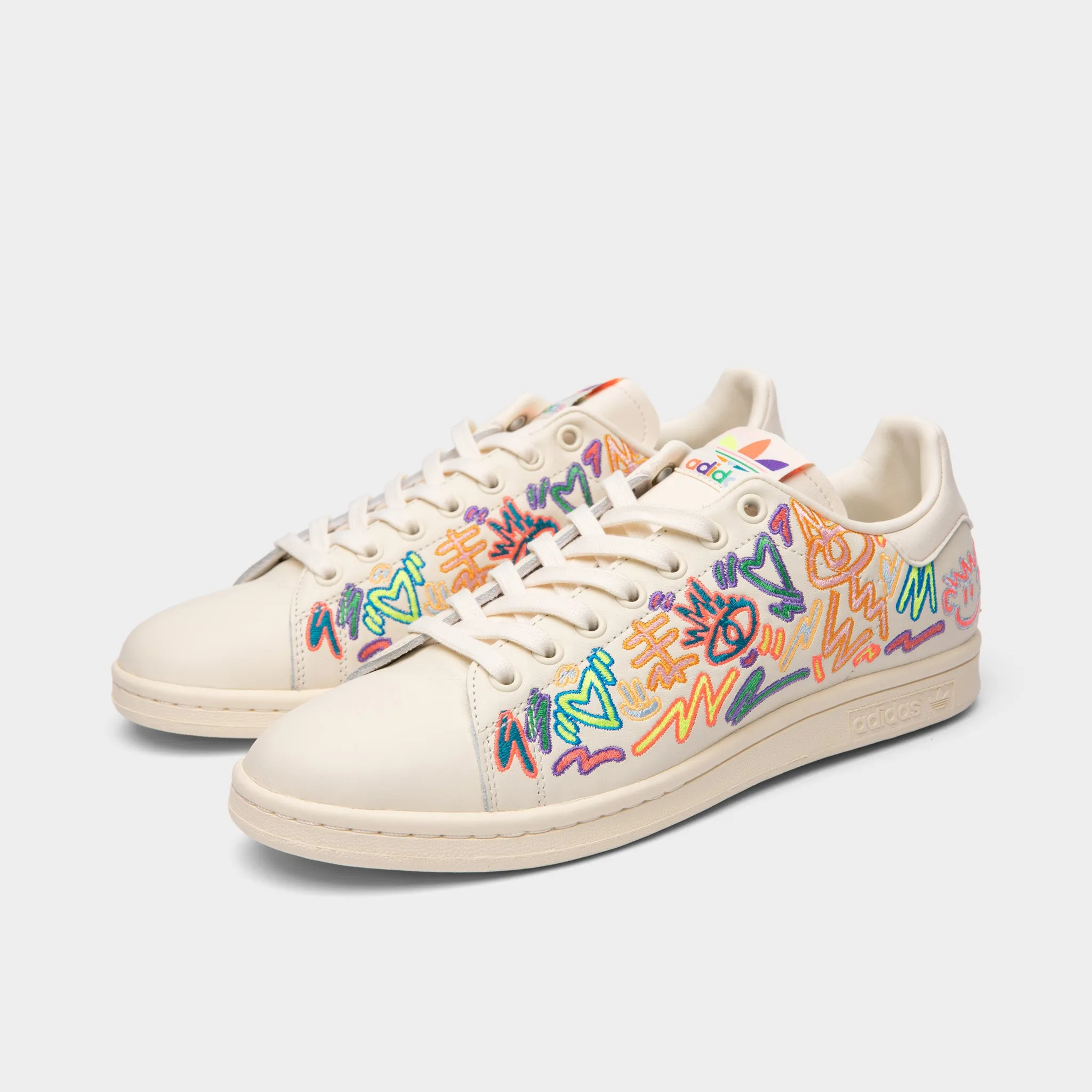 adidas Originals Stan Smith Pride Cream White / Cream White - Cream White sold by JD Sports product image thumbnail 2