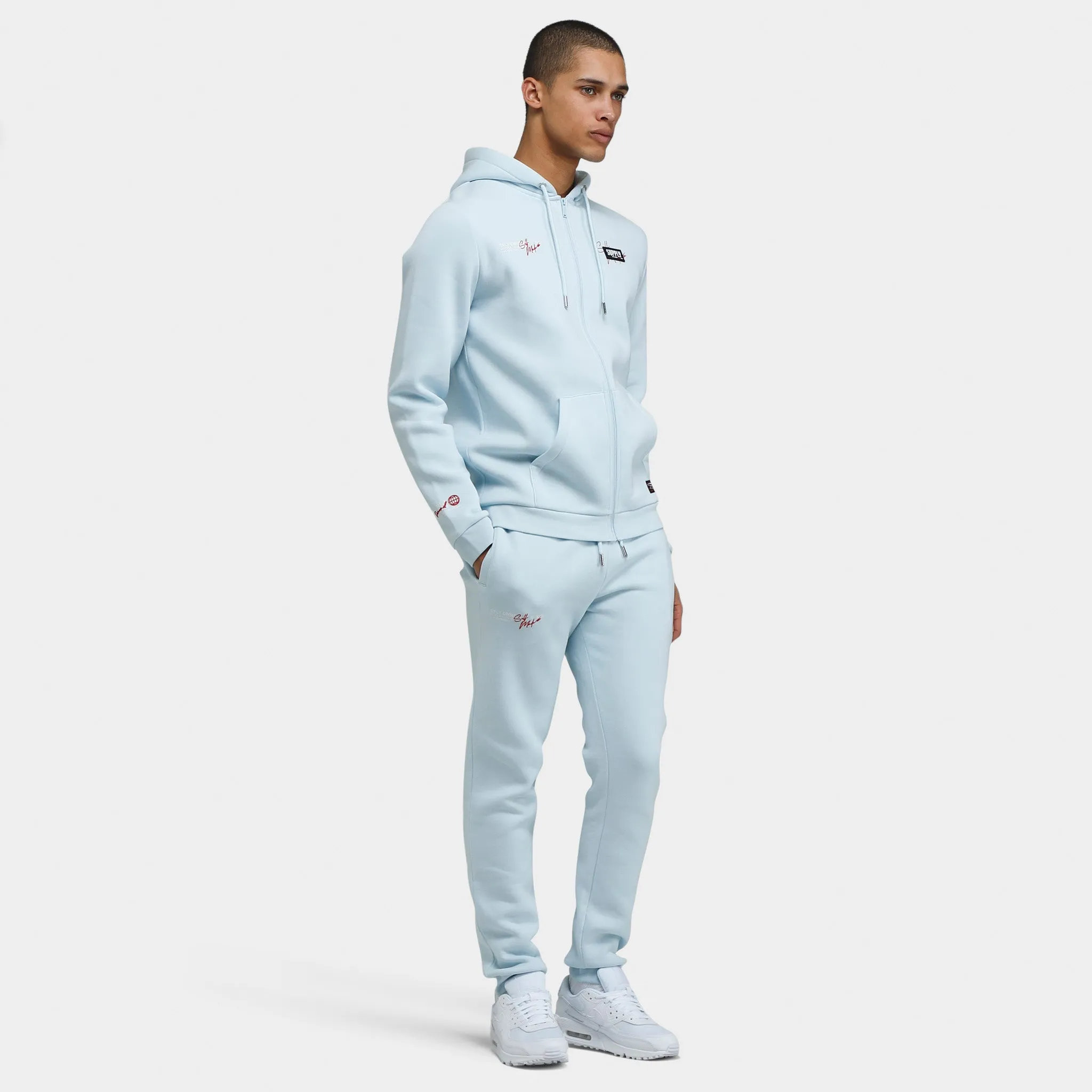 Supply & Demand Drone Full-Zip Hoodie / Icewater sold by JD Sports product image thumbnail 5