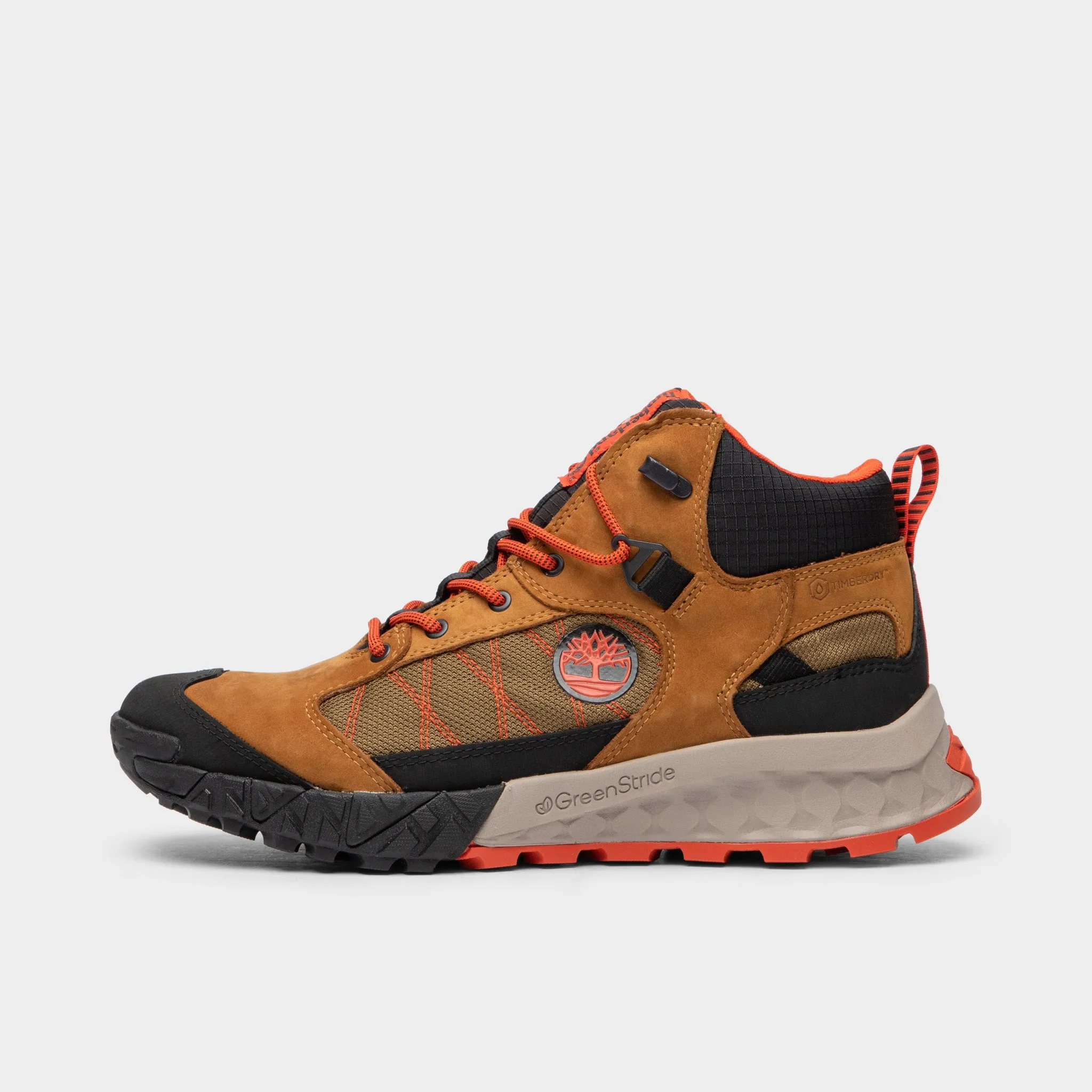 Timberland Trailquest Mid / Brown Nubuck With Olive sold by JD Sports