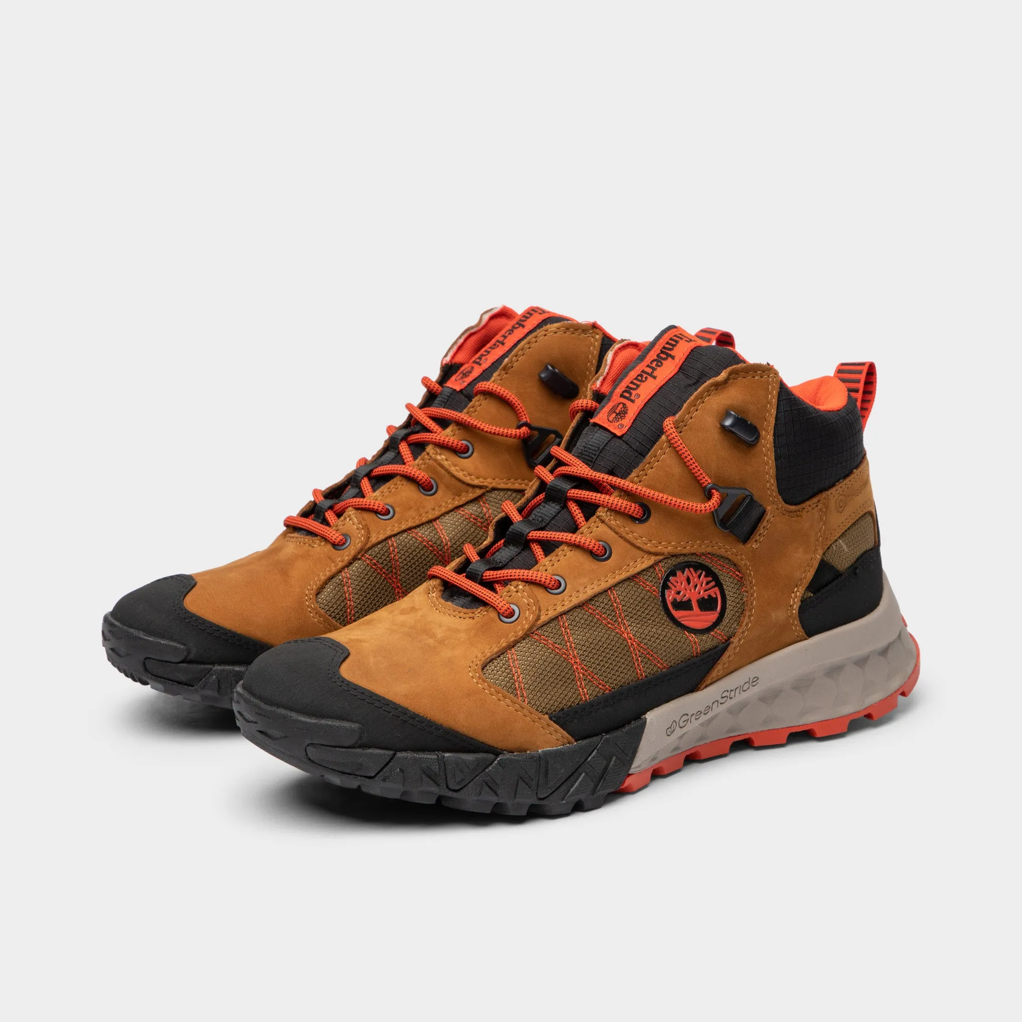 Timberland Trailquest Mid / Brown Nubuck With Olive sold by JD Sports product image thumbnail 2