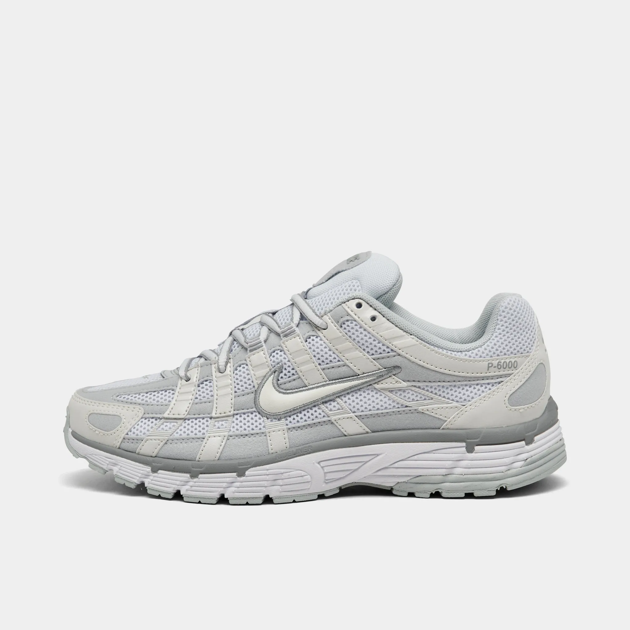 Nike Women's P-6000 Metallic Summit White / White - Pure Platinum sold by JD Sports