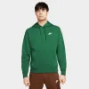 Nike Sportswear Club Fleece Pullover Hoodie Gorge Green / Gorge Green - White sold by JD Sports