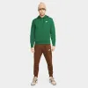 Nike Sportswear Club Fleece Pullover Hoodie Gorge Green / Gorge Green - White sold by JD Sports