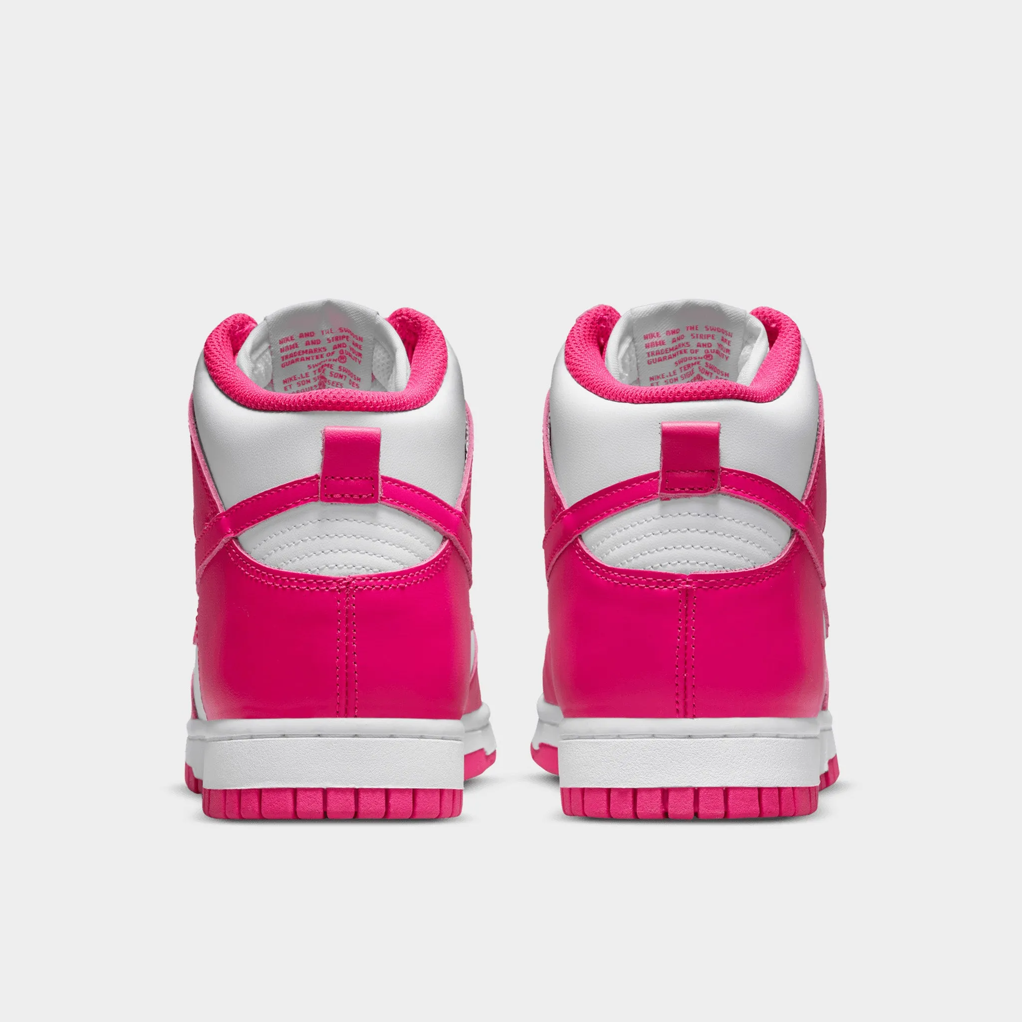 Nike Women's Dunk High White / Pink Prime sold by JD Sports product image thumbnail 5