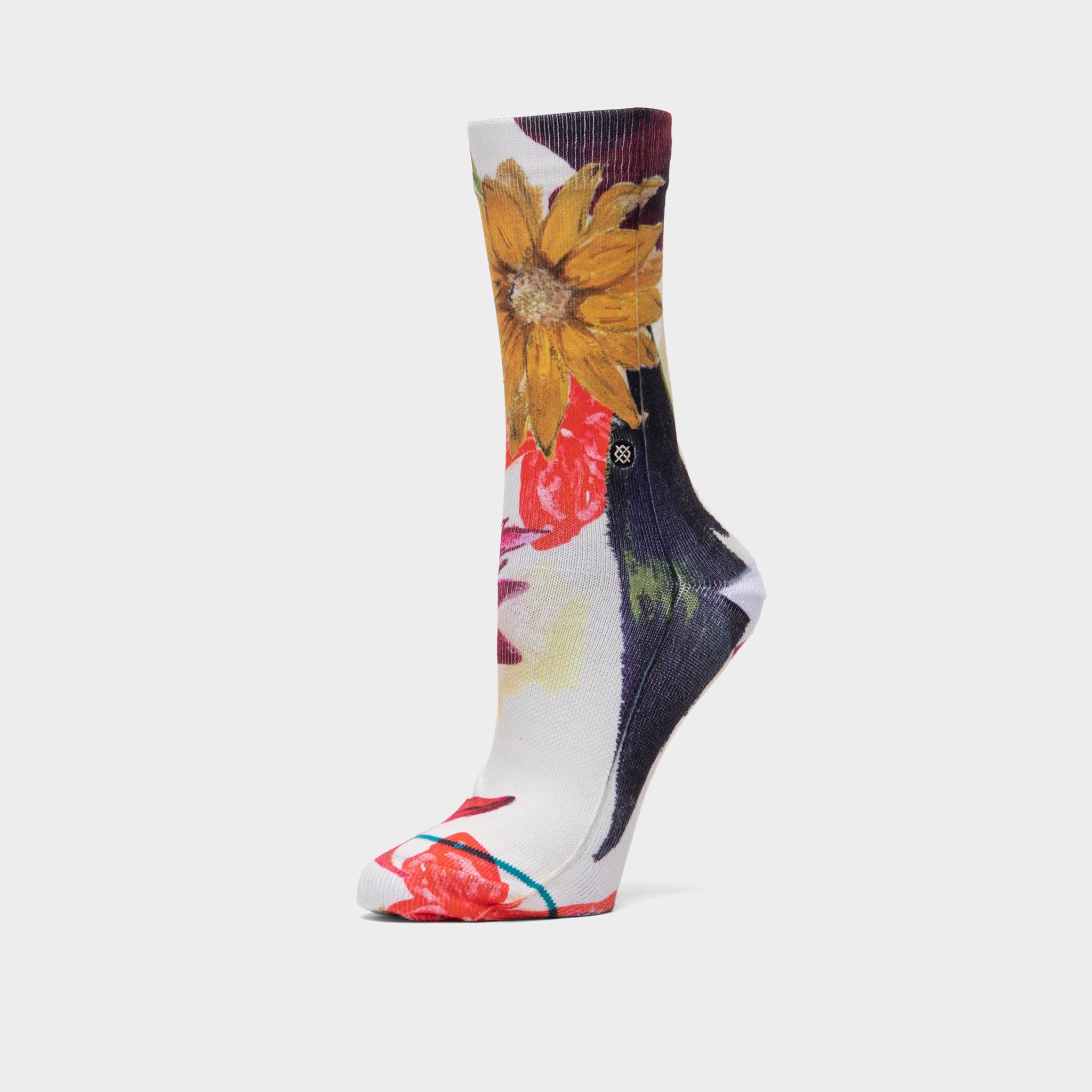 Stance Women's Lucid Crew Socks / White sold by JD Sports