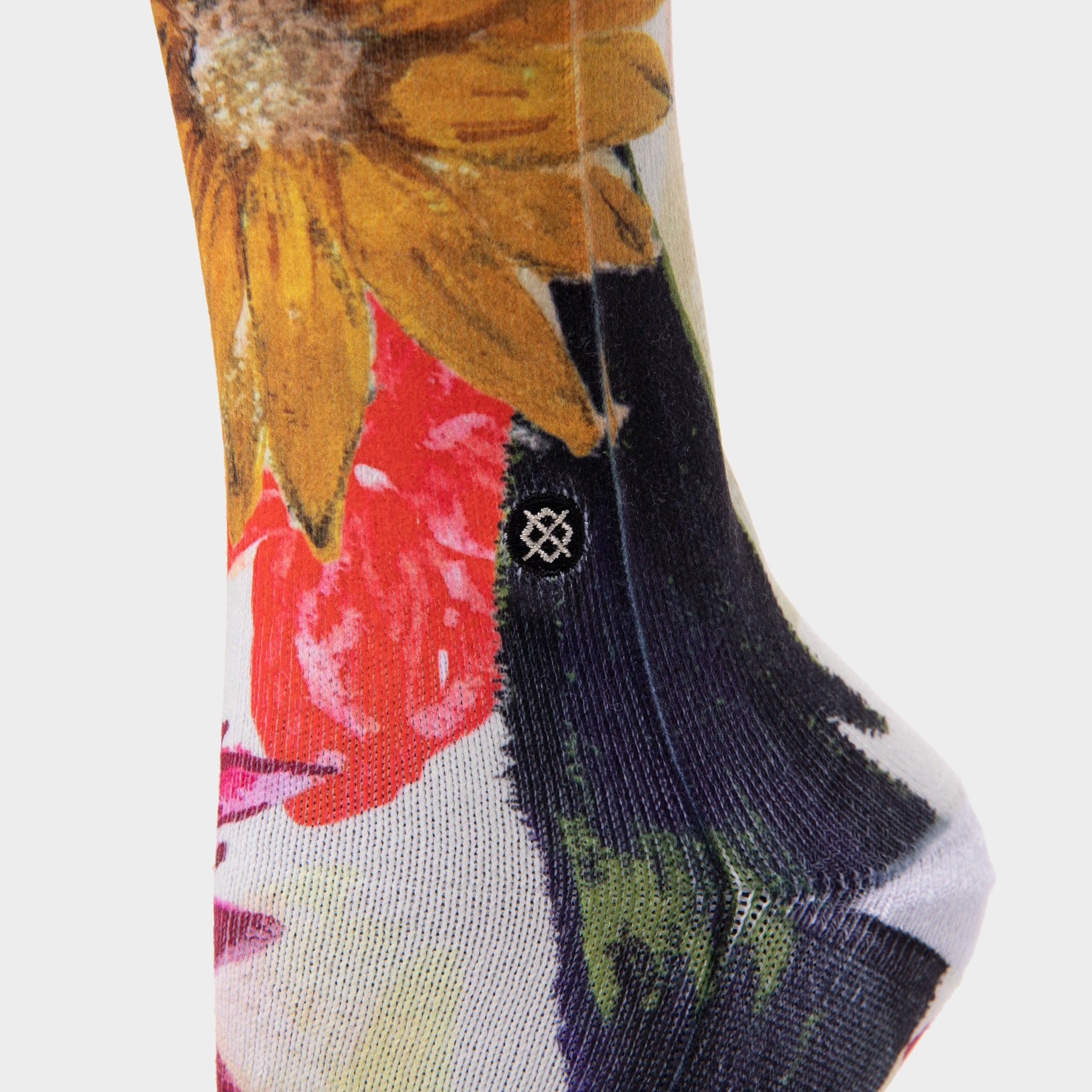 Stance Women's Lucid Crew Socks / White sold by JD Sports product image thumbnail 3