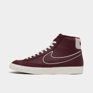 Nike Blazer Mid Premium ‘77 Premium Night Maroon / Night Maroon - Sail sold by JD Sports