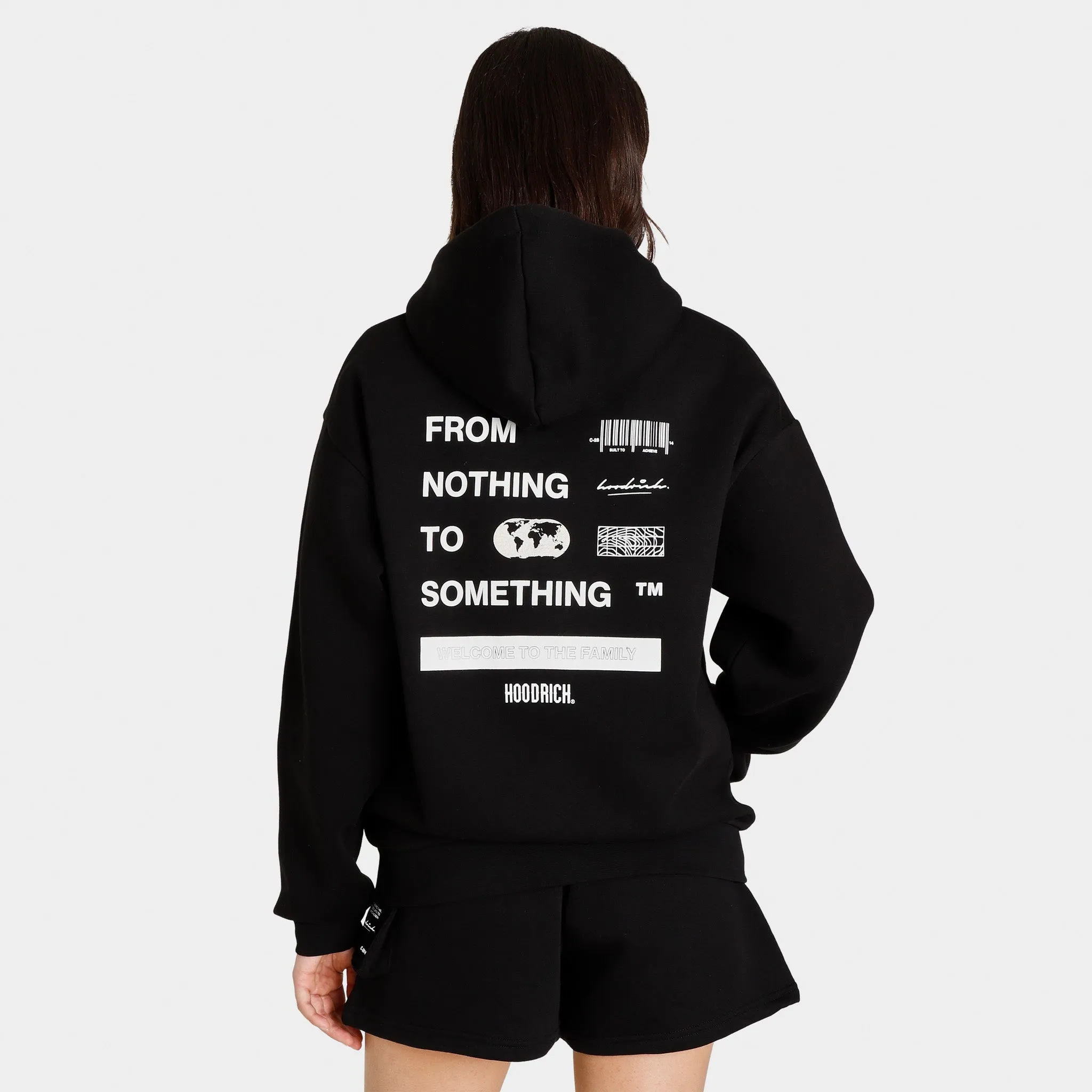 Hoodrich Women's OG Frenzy Full Zip Hoodie / Black sold by JD Sports product image thumbnail 2