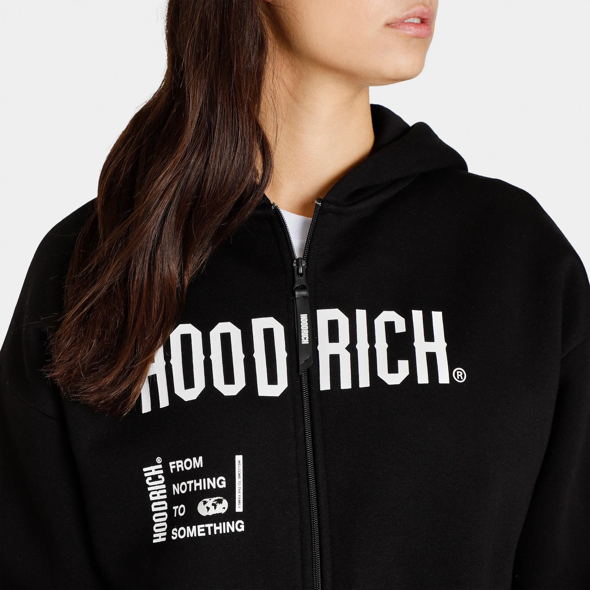 Hoodrich Women's OG Frenzy Full Zip Hoodie / Black sold by JD Sports product image thumbnail 4