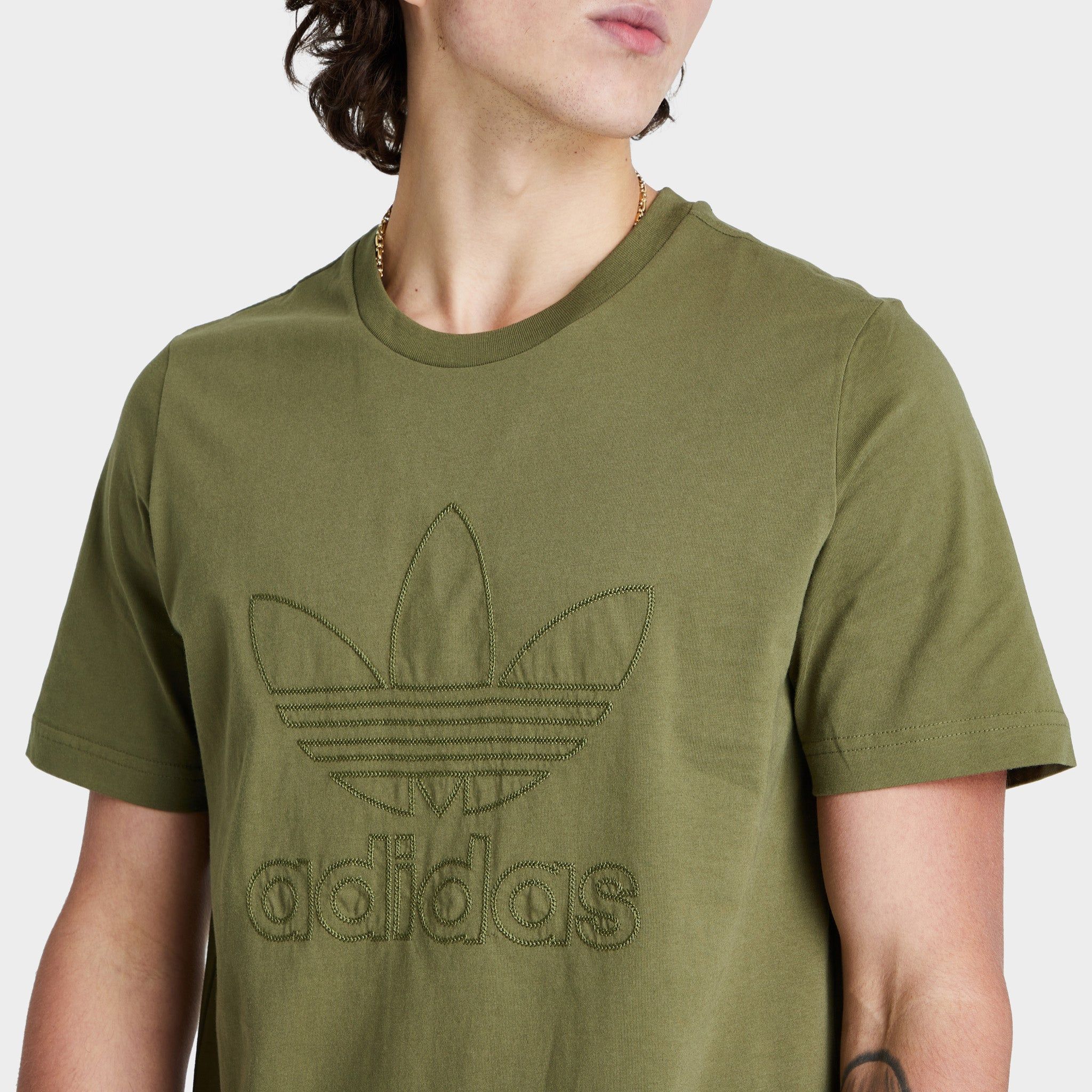 adidas Originals Graphics Trefoil Series T-shirt / Focus Olive sold by JD Sports product image thumbnail 4