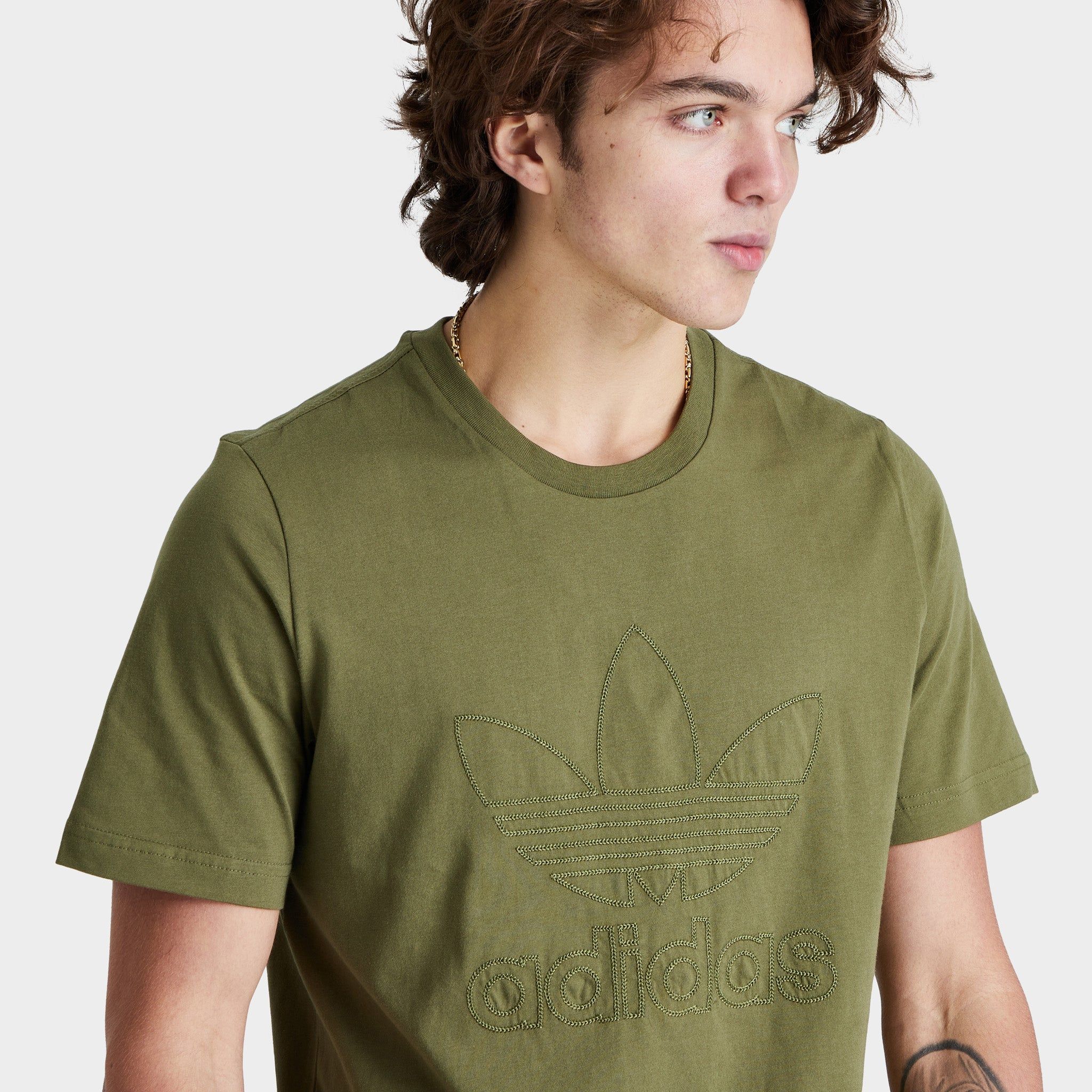 adidas Originals Graphics Trefoil Series T-shirt / Focus Olive sold by JD Sports