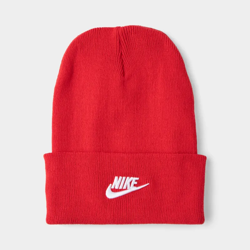 Nike Sportswear Utility Beanie University Red / White sold by JD Sports