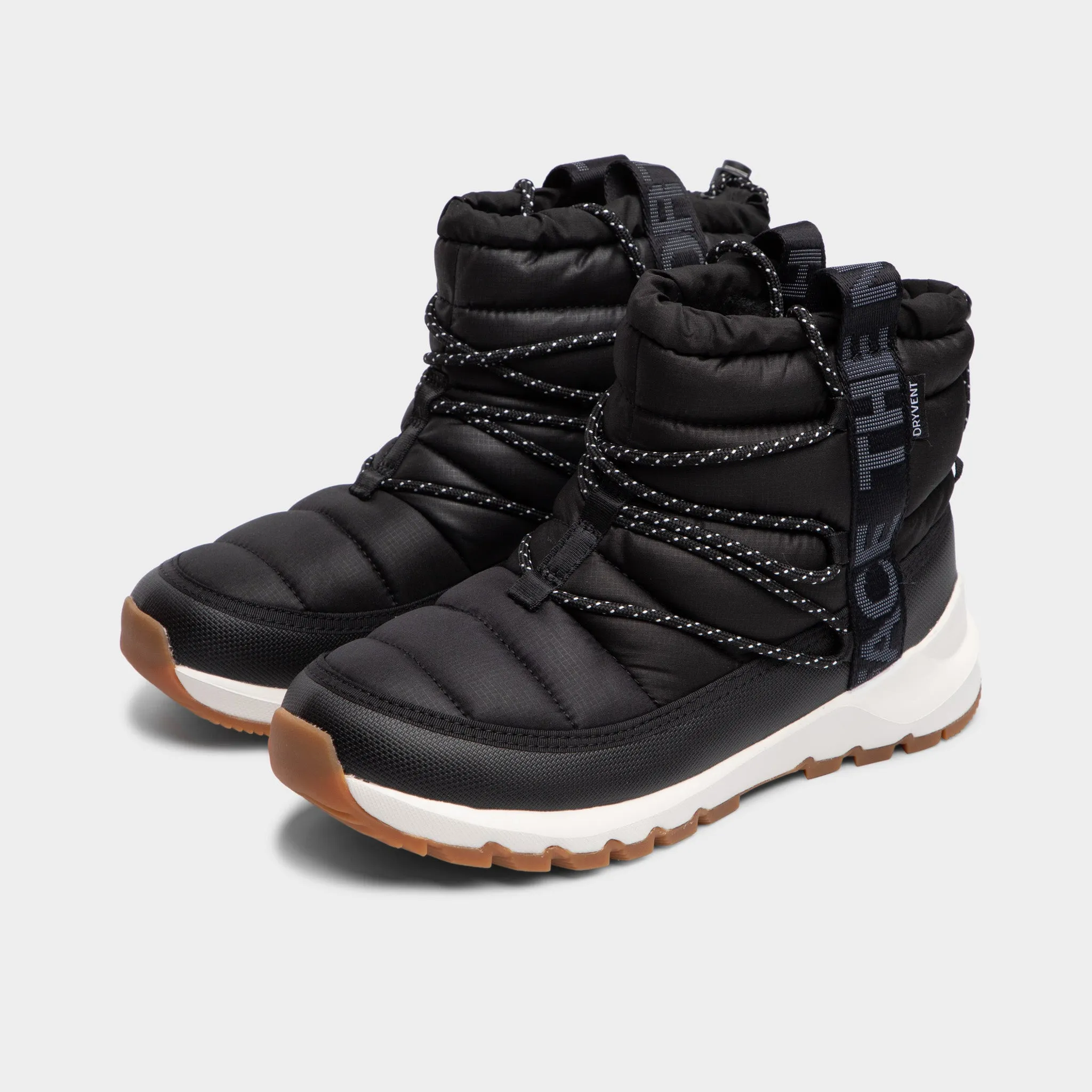 The North Face Women's ThermoBall Lace Up Waterproof Boot TNF / Gardenia White sold by JD Sports product image thumbnail 2