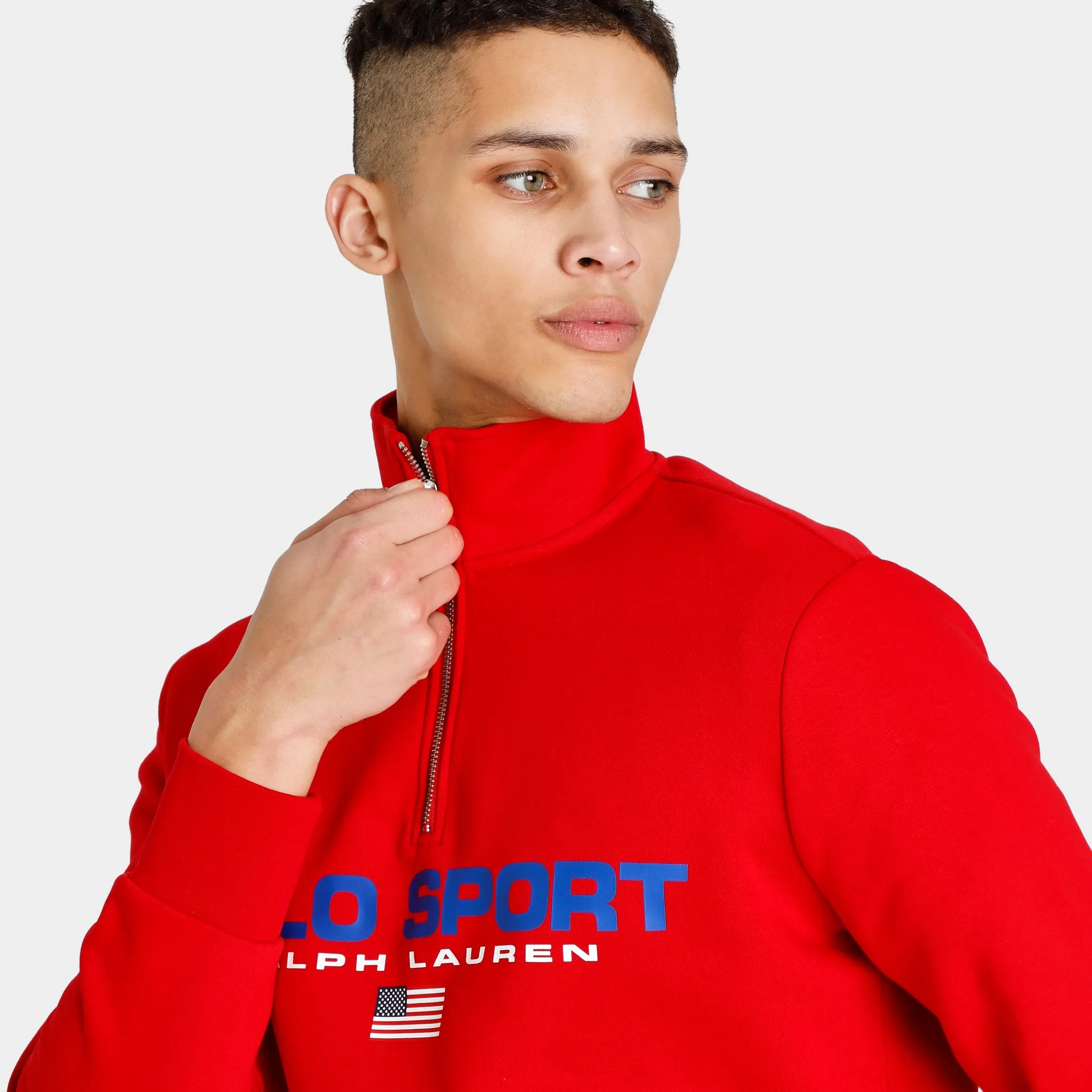 Polo Ralph Lauren Sport Quarter Zip / RL 2000 Red | Parallel