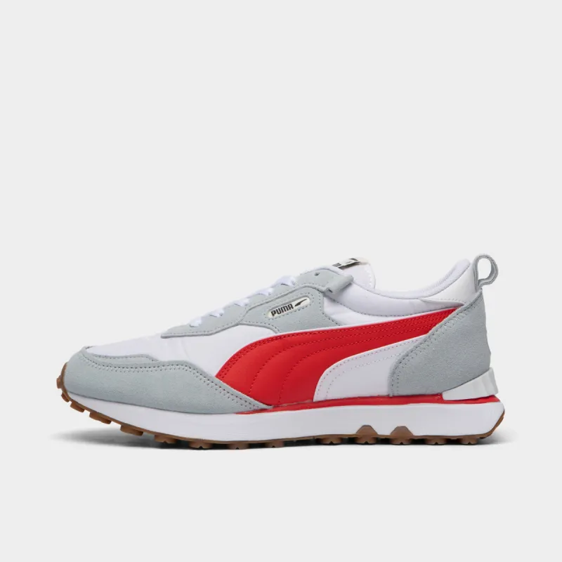 Puma Rider FV Essentials Puma White / Platinum Gray sold by JD Sports