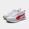 Puma Rider FV Essentials Puma White / Platinum Gray sold by JD Sports