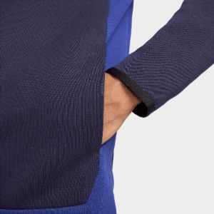 Nike Sportswear Tech Fleece Taped Full Zip Hoodie Deep Royal Blue / Blackened Blue - White sold by JD Sports