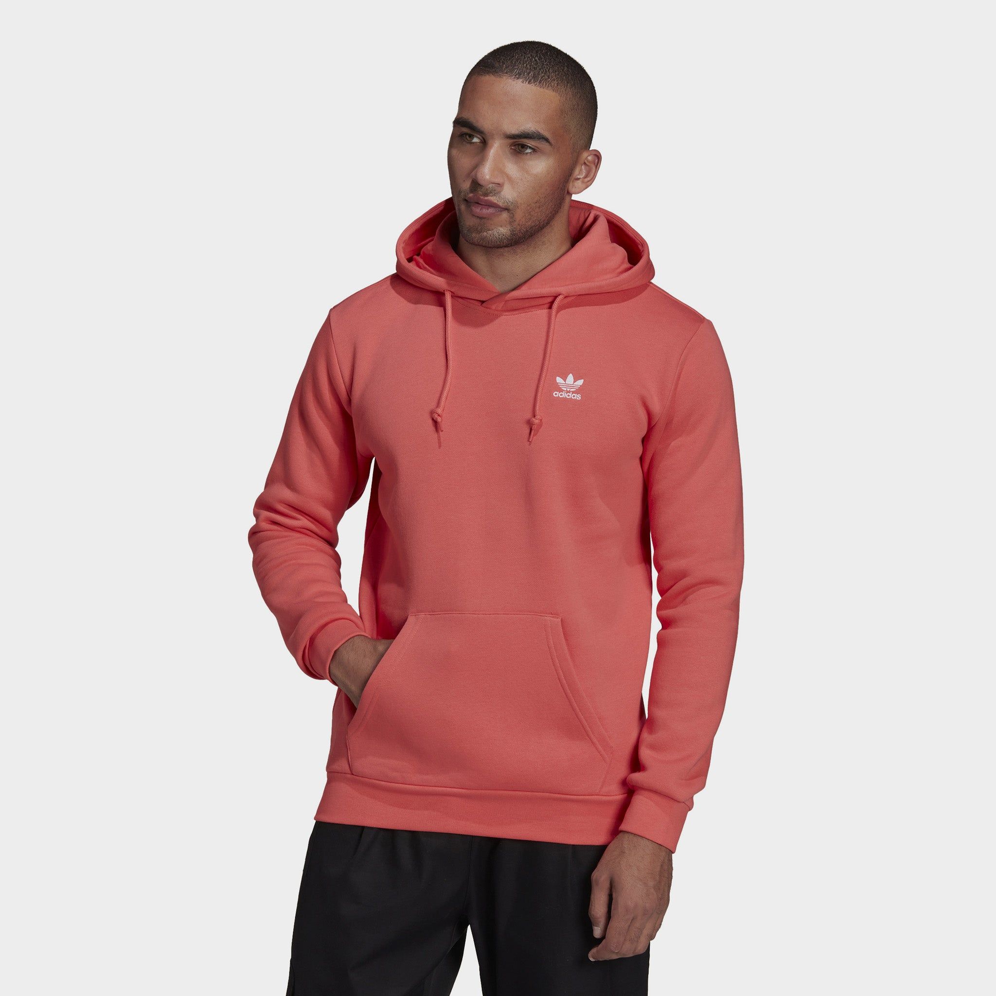 adidas Originals Essentials Pullover Hoodie / Semi Turbo sold by JD Sports