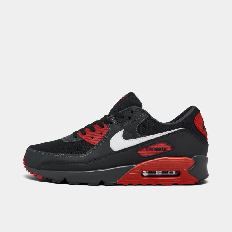 Nike Air Max 90 Anthracite / Summit White - Mystic Red sold by JD Sports