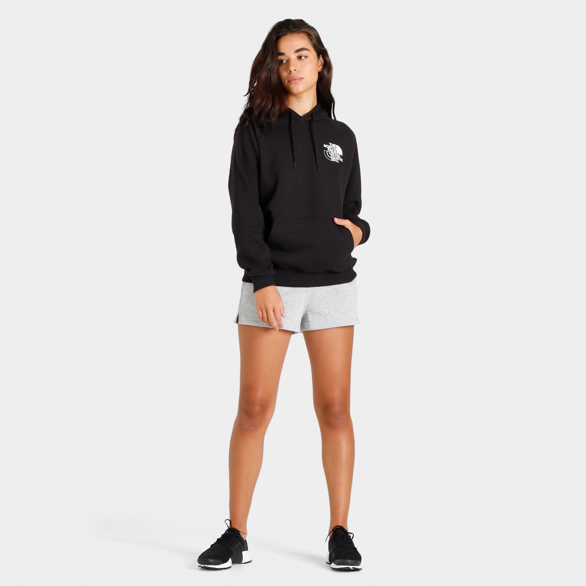 The North Face Women's Graphic Injection Pullover Hoodie TNF Black / TNF Black sold by JD Sports product image thumbnail 5
