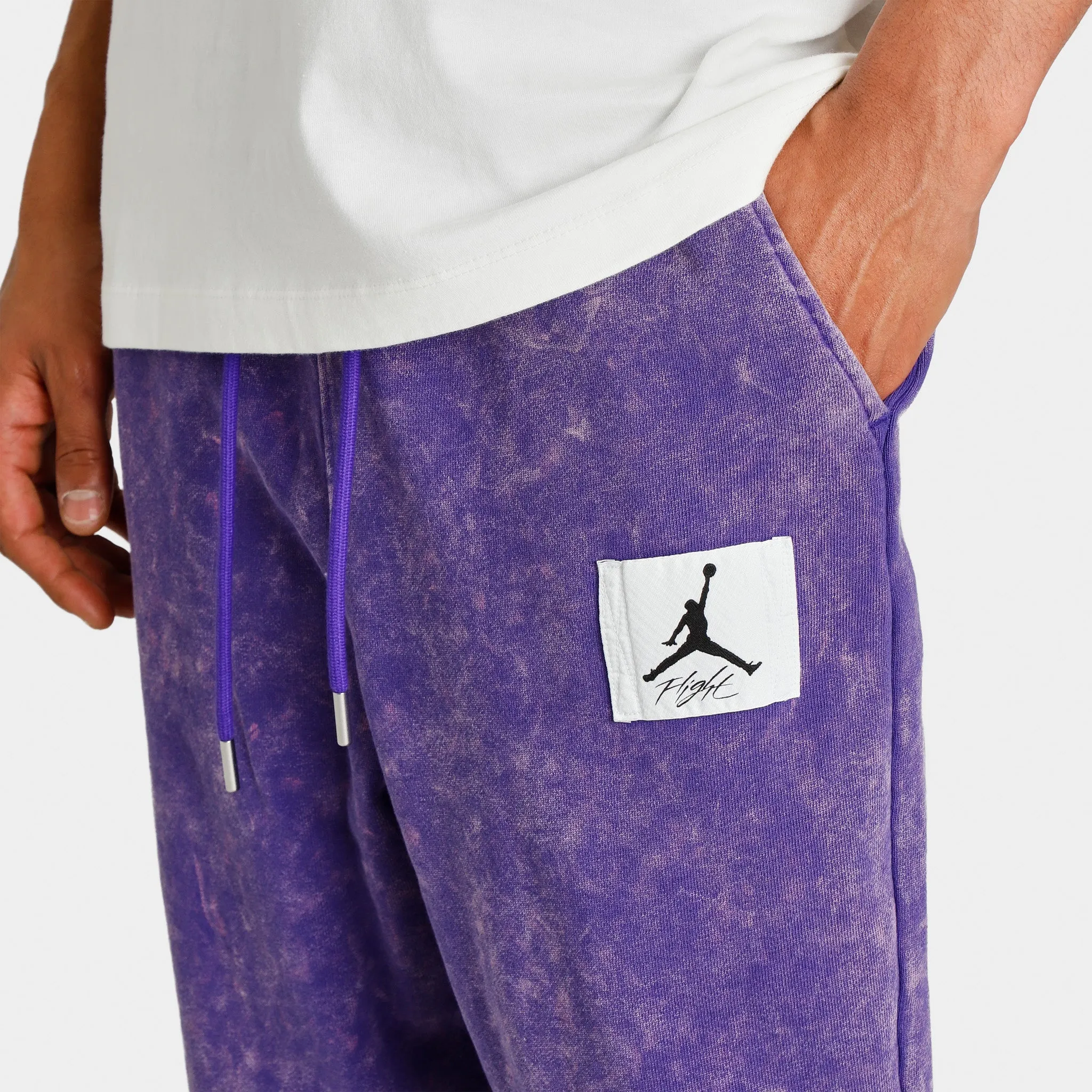 Jordan Essentials Statement Washed Fleece Pants / Dark Concord sold by JD Sports product image thumbnail 5