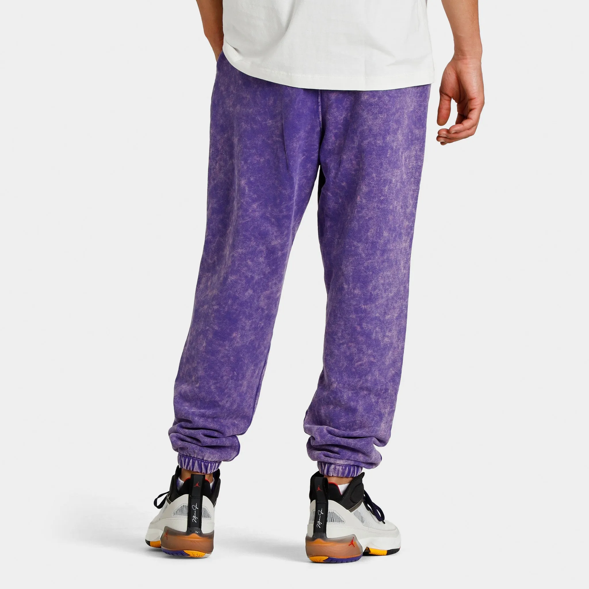 Jordan Essentials Statement Washed Fleece Pants / Dark Concord sold by JD Sports product image thumbnail 2