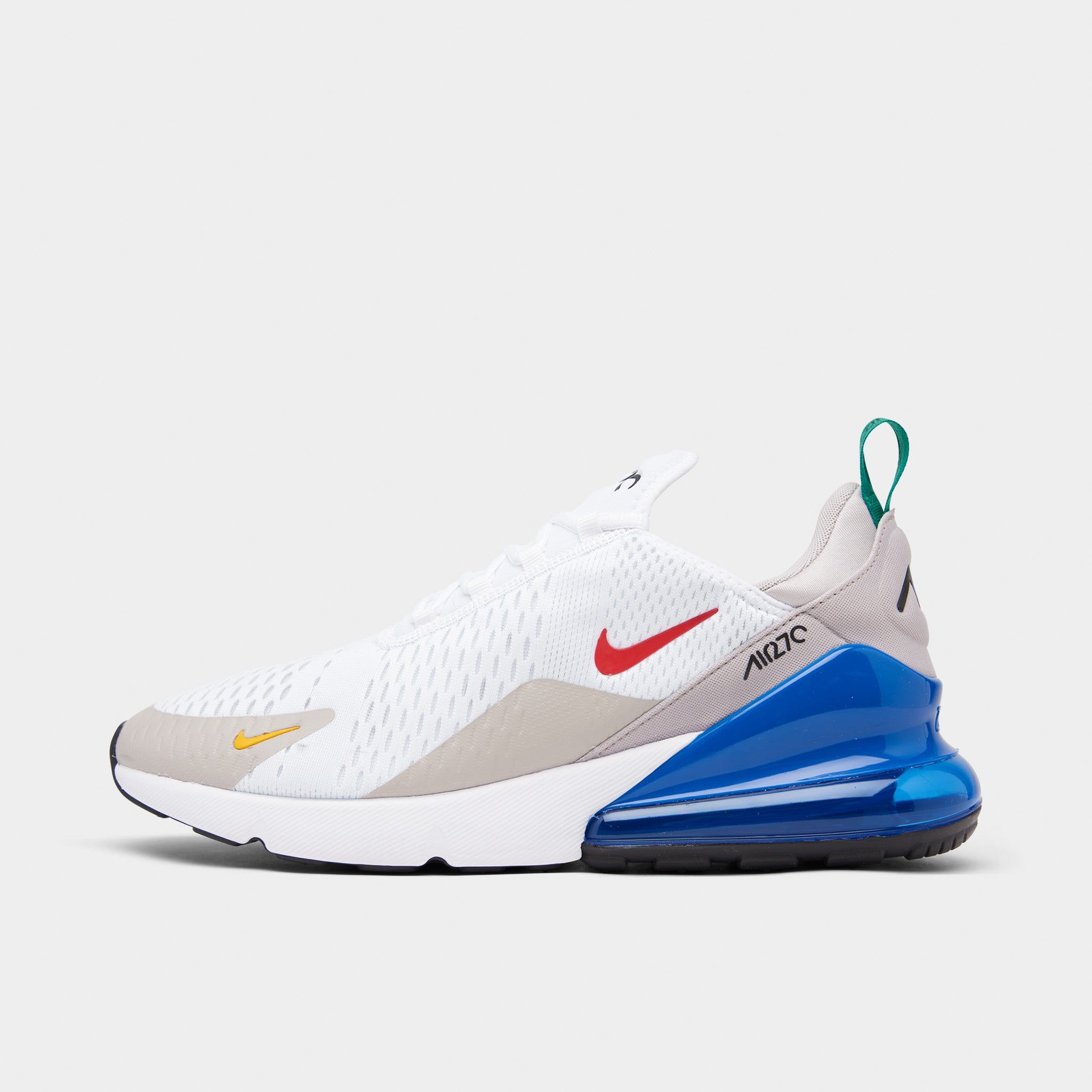 Nike Air Max 270 White / University Red - Game Royal sold by JD Sports