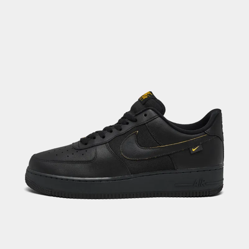 Nike Air Force 1 '07 SE Black / University Gold - Dark Smoke sold by JD Sports