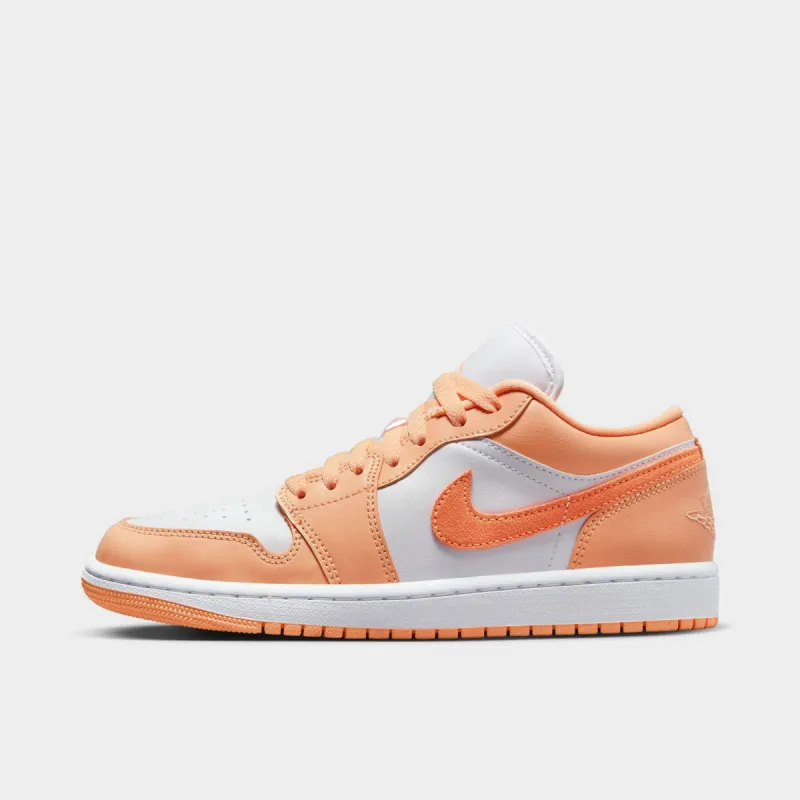 Jordan Women's 1 Low Sunset Haze / Bright Citrus - White sold by JD Sports