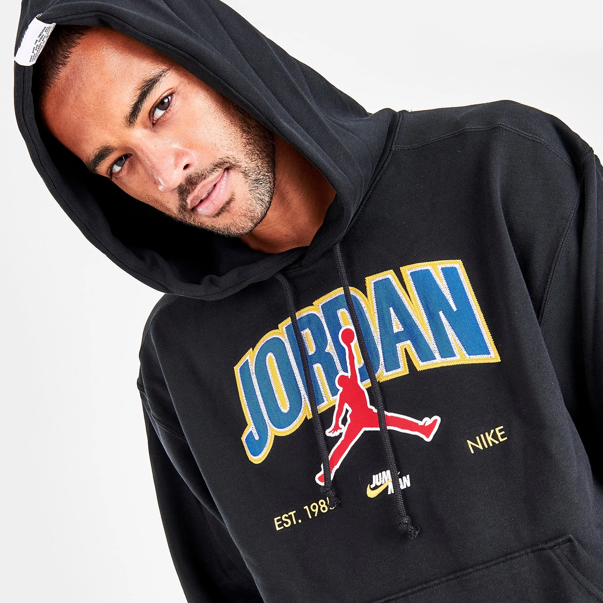 Jordan Jumpman Pullover Hoodie / Black sold by JD Sports product image thumbnail 5
