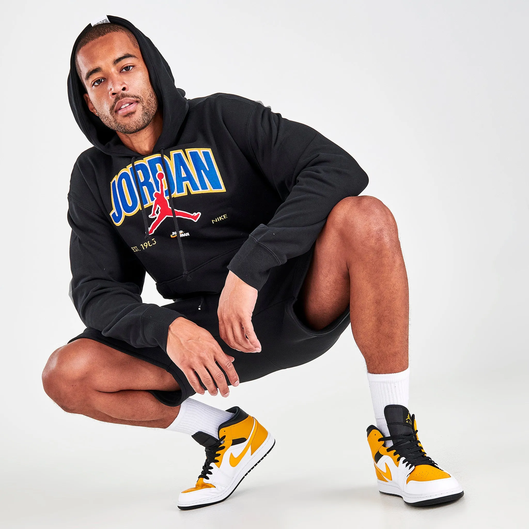 Jordan Jumpman Pullover Hoodie / Black sold by JD Sports product image thumbnail 3